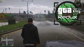 GTA 5 Redux 1.6 Gameplay PC On GTX 1660 With i3 4130