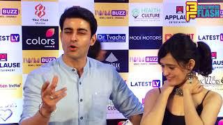 Gautam Rode With Beautiful Wife Pankhuri Awasthy At Indian Wiki Media 1 year Completion Party