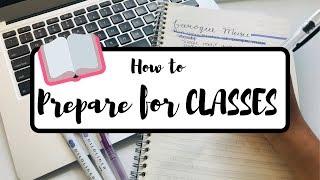 11 Ways to PREPARE For CLASSES/SCHOOL | StudyWithKiki