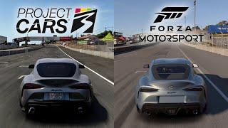 Project CARS 3 vs Forza Motorsport | Gameplay Comparison