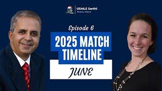 2025 Match Timeline: June | How to Prepare for the Residency Match | USMLE Tips for IMGs