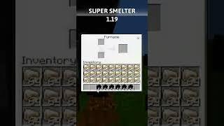 Simple Super Smelter 1.19 Minecraft Bedrock