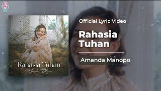 Amanda Manopo - Rahasia Tuhan (Official Lyrics)