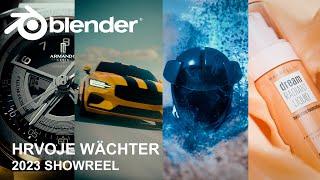 BLENDER | SHOWREEL 2023 | HRVOJE WÄCHTER