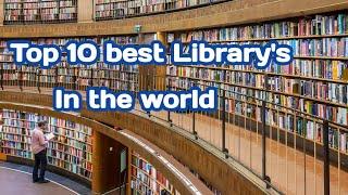 Top 10 Best Libraries in the World | Sky world  | British Library | Library of Congress