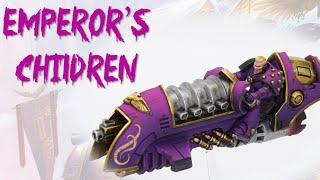 How to paint Emperor's Children for Warhammer 40k and The Horus Heresy!