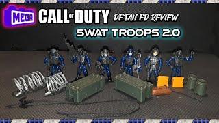 MEGA BLOKS CALL OF DUTY KNOCK OFF [ SWAT TEAM 2.0 ] Detailed Review