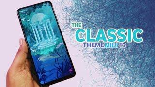 Classic Themes Miui 13 | Best Classic Themes collection for Xiaomi  redmi!!