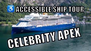 Celebrity Apex Tour: Ultimate Wheelchair-Accessible Cruise Ship Roll Through Tour