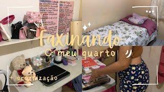 ARRUMANDO O MEU QUARTO | faxina e organização 🫧