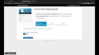 How to Create a Zip Code/Postal Code Restricted Shipping Rate With Better Shipping App for Shopify