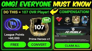 GLITCH! COMPENSATION IS HERE, League Points GUIDE to GET FREE 107 OVR Player | Mr. Believer