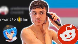 Reacting To Trans Activist's D**th Threats While Cutting My Hair!