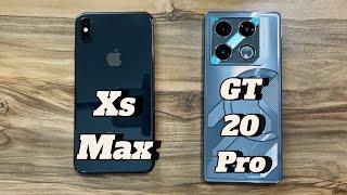 Infinix GT20 Pro vs iPhone Xs Max (iOS 18)