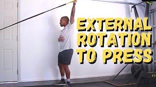 Movement Demo | Shoulder External Rotation To Press