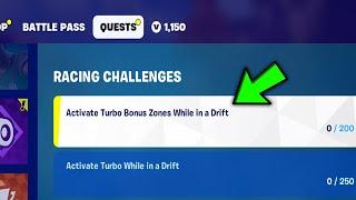 Activate Turbo Bonus Zones While in a Drift