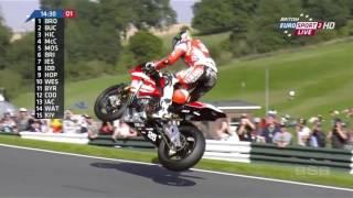 BSB 2015 | Cadwell Park Jump | Josh Brookes Slow Motion