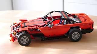 MOC Lego Technic Compact Supercar Flat 6 / Gearbox 5 Speed .