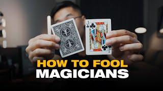 How To FOOL Magicians (Card Trick Tutorial)