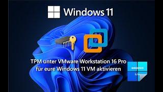 TPM unter VMware Workstation 16 Pro aktivieren