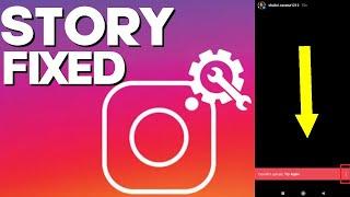 HOW TO FIX Couldn't upload. Try again in Instagram Story | Instagram Story Not Uploading Problem