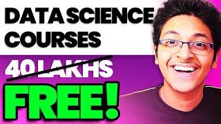 All Data Science Degree Courses For FREE! Harvard MIT Free Courses