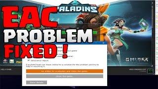 How To Fix Paladins EAC problem - Launcher Not Running 2017