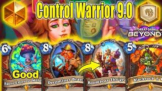 Best Control Warrior 9.0 Deck To Craft After Nerfs Patch At The Great Dark Beyond | Hearthstone