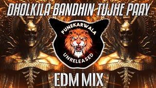 DHOLKILA BANDHIN TUJHE PAAY || EDM MIX || IT'S ANAND REMIX & IT'S OM REMIX || PUNEKARWALA UNRELEASED