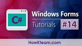 [Lập trình C# Winform] - Bài 14: MenuStrip  | HowKteam