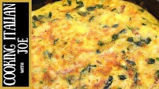 Italian Style Frittata | Cooking Italian with Joe