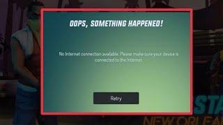 Gangstar New Orleans Fix OOPS, Something Happened | No internet connection available problem Android
