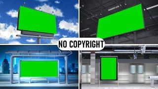 Sign Board Green Screen || Road Sign Board Green Screen || NO COPYRIGHT || Mondal Screen