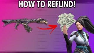 HOW TO REFUND YOUR VALORANT SKINS (WORKING 2021)