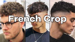 How to Get the French Crop Look || Caesar Haircut