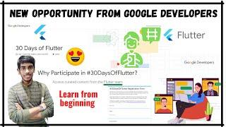 30 Days of Flutter | Google Developers | Mobile app #development