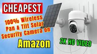 Cheapest 100% Wireless HD Security Camera on Amazon with Pan & Tilt From Cinnado