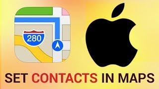 How to Set Contacts for Home, Work & Favorites in Maps on iPhone and iPad