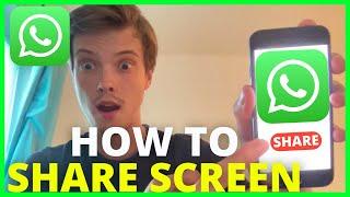 How To Share Screen on Whatsapp Video Call (2024)