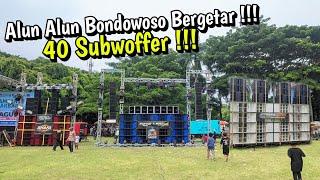 Hari ini 40 Subwoffer  Pusat Kota Bondowoso Dibuat Bergetar || Safa audio Raz Audio SBS Audio