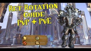 Ret Paladin Rotation + Burst Rotation Guide - PvP + PvE - WoW 9.0.2 Shadowlands