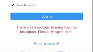 How To Fix there was a problem logging you into instagram. please try again soon problem 202
