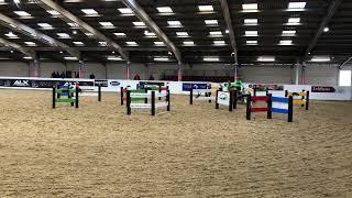 Single pony obstacle driving, British Indoor Finals, 2022