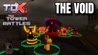 New TDX x TB Void Boss Footage.. | Tower Defense X | ROBLOX