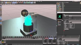 X-Particles and Pyrocluster C4D Tutorial