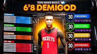 THIS 6'8 POINT GUARD BUILD WILL BREAK NBA 2K23! *NEW* DEMIGOD BUILD IS BROKEN! Best Build 2k23
