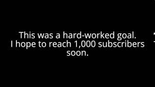 500 Subscriber Celebration Video