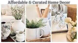 Everyday Affordable and Curated Home Decor | Shop with Me & Style with Me