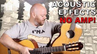 New Yamaha TransAcoustic Classical and Parlor Guitars | Onboard effects - without an amp!