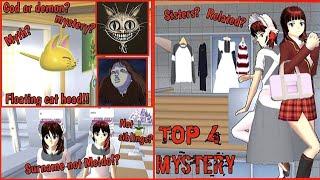 Top 4 Mystery | Hatsuki Maetani & Akina Meido Sisters?|Sakura School Simulator